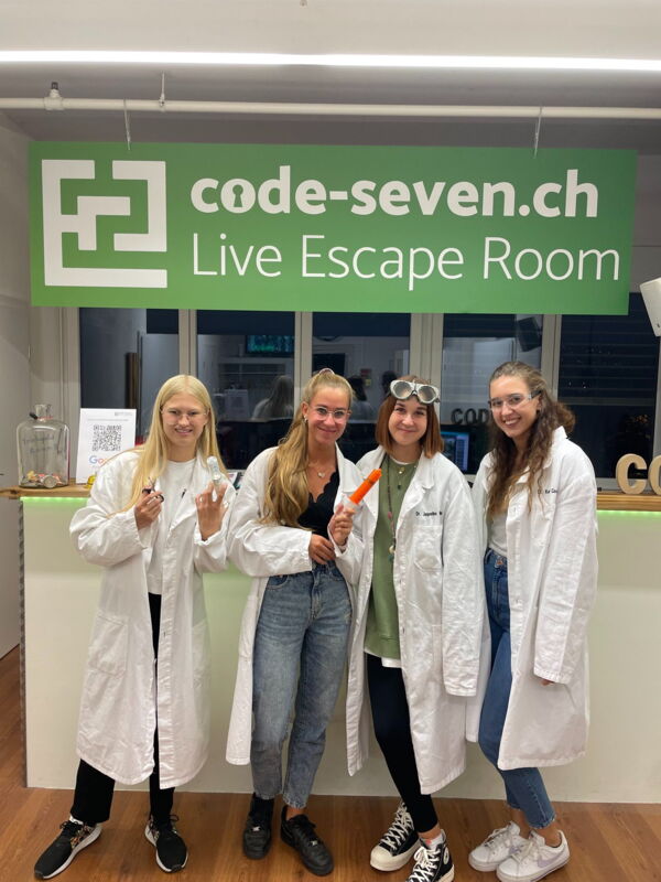 Die Gruppe KSA Kinda hat den Live Escape Room nicht geschafft