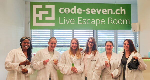 Die Gruppe Haarschniiders hat den Live Escape Room nicht geschafft