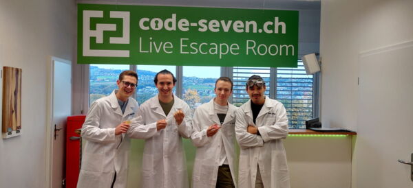 Die Gruppe Susis hat den Live Escape Room nicht geschafft