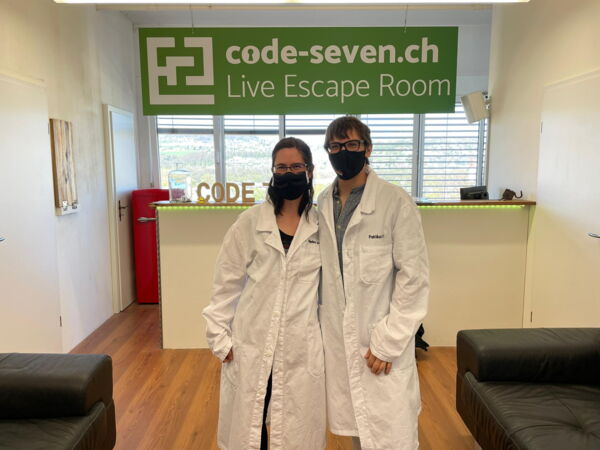 Die Gruppe Vegi hat den Live Escape Room nicht geschafft