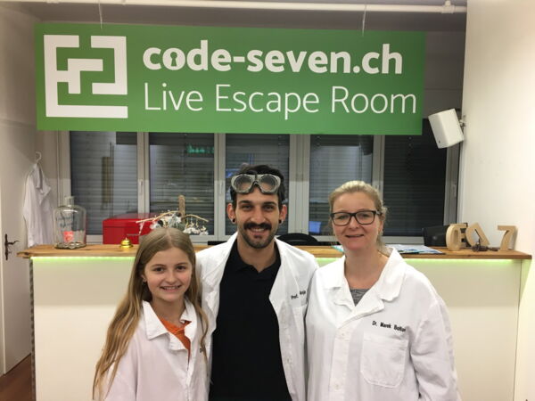 Die Gruppe schrobby.ch hat den Live Escape Room nicht geschafft