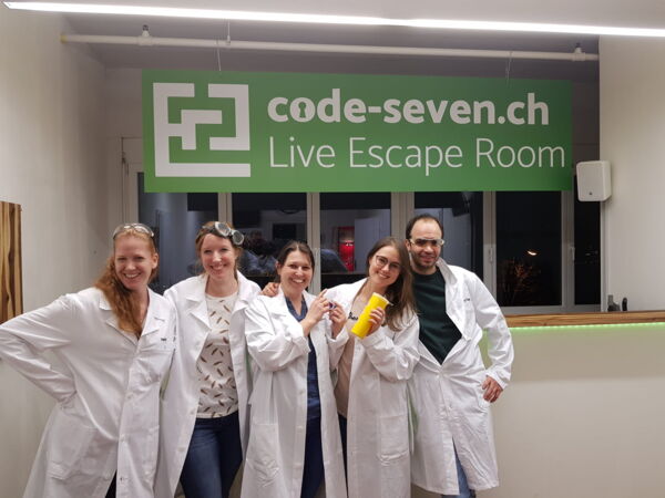 Die Gruppe Murianer hat den Live Escape Room nicht geschafft