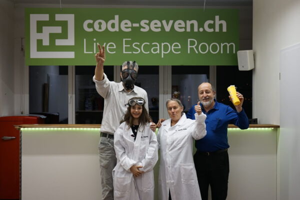 Die Gruppe The Experts hat den Live Escape Room nicht geschafft