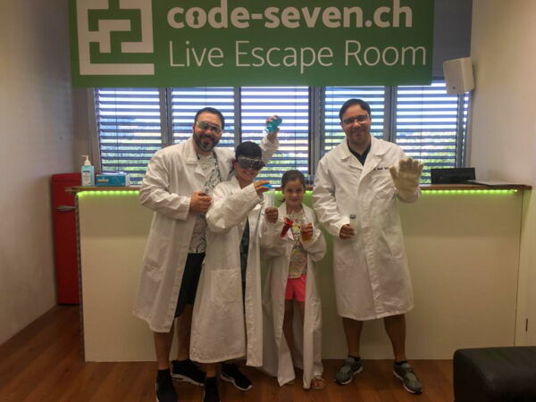 Die Gruppe Paraculitos hat den Live Escape Room nicht geschafft