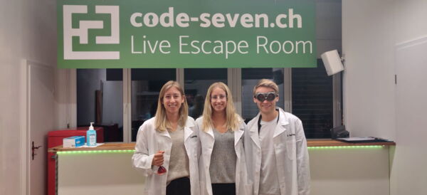 Die Gruppe Blondies hat den Live Escape Room nicht geschafft