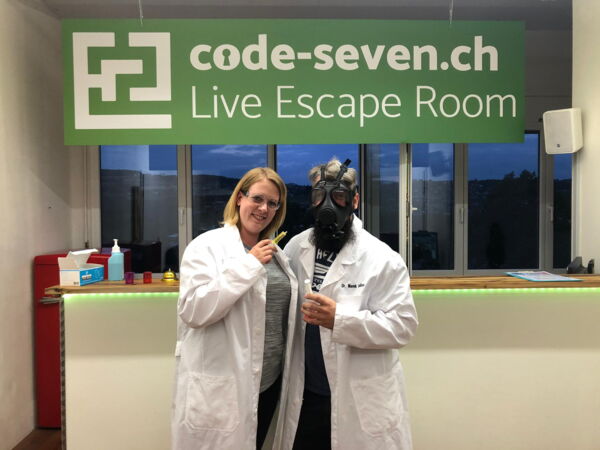 Die Gruppe Chaostruppe hat den Live Escape Room nicht geschafft