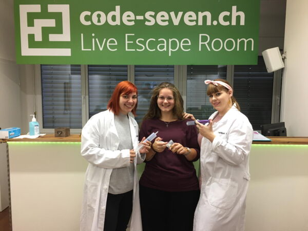 Die Gruppe Guglera hat den Live Escape Room nicht geschafft