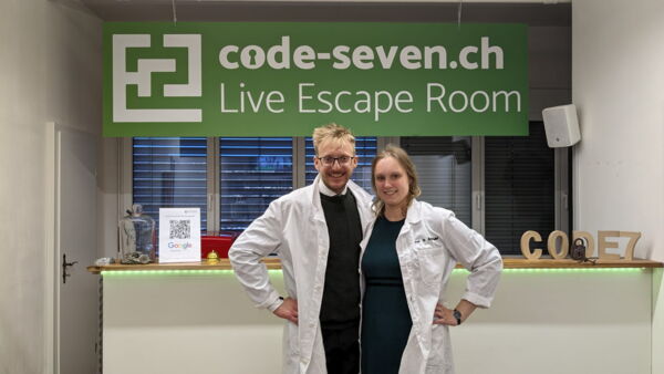 Die Gruppe The Besten hat den Live Escape Room erfolgreich geschafft