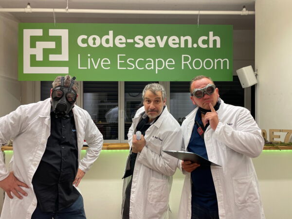 Die Gruppe Homzgo 2 hat den Live Escape Room nicht geschafft