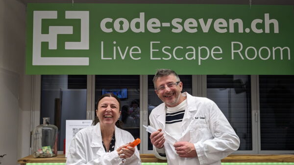 Die Gruppe Stinvcm hat den Live Escape Room nicht geschafft