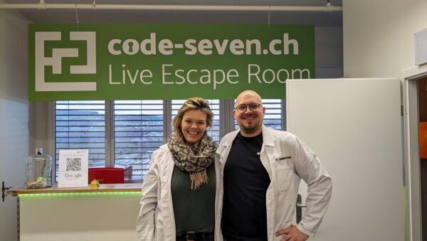 Die Gruppe Kai - Uwe hat den Live Escape Room erfolgreich geschafft