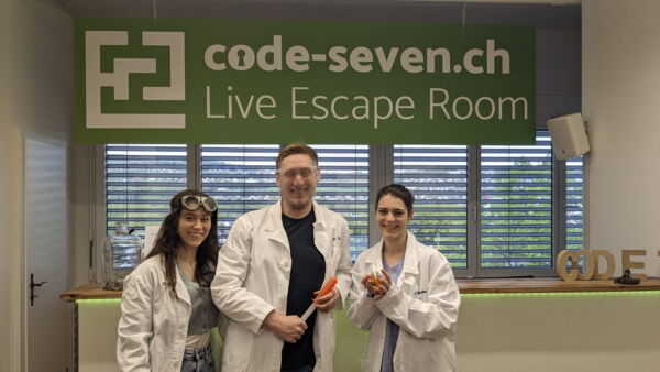 Die Gruppe Selbsthilfegruppe hat den Live Escape Room erfolgreich geschafft