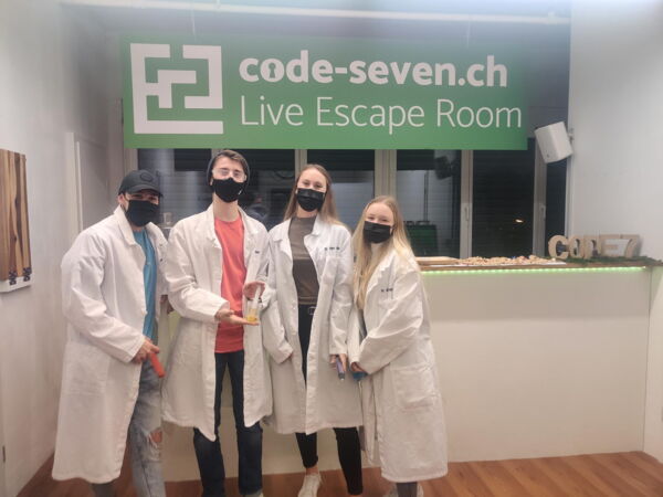 Die Gruppe Viva Colonia hat den Live Escape Room erfolgreich geschafft