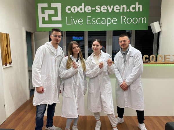 Die Gruppe Fantazera hat den Live Escape Room nicht geschafft