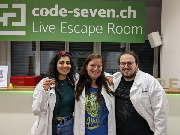 Die Gruppe Die drei gestiefelten Kater hat den Live Escape Room nicht geschafft