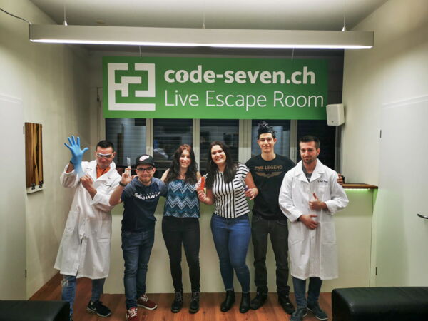 Die Gruppe PME hat den Live Escape Room nicht geschafft